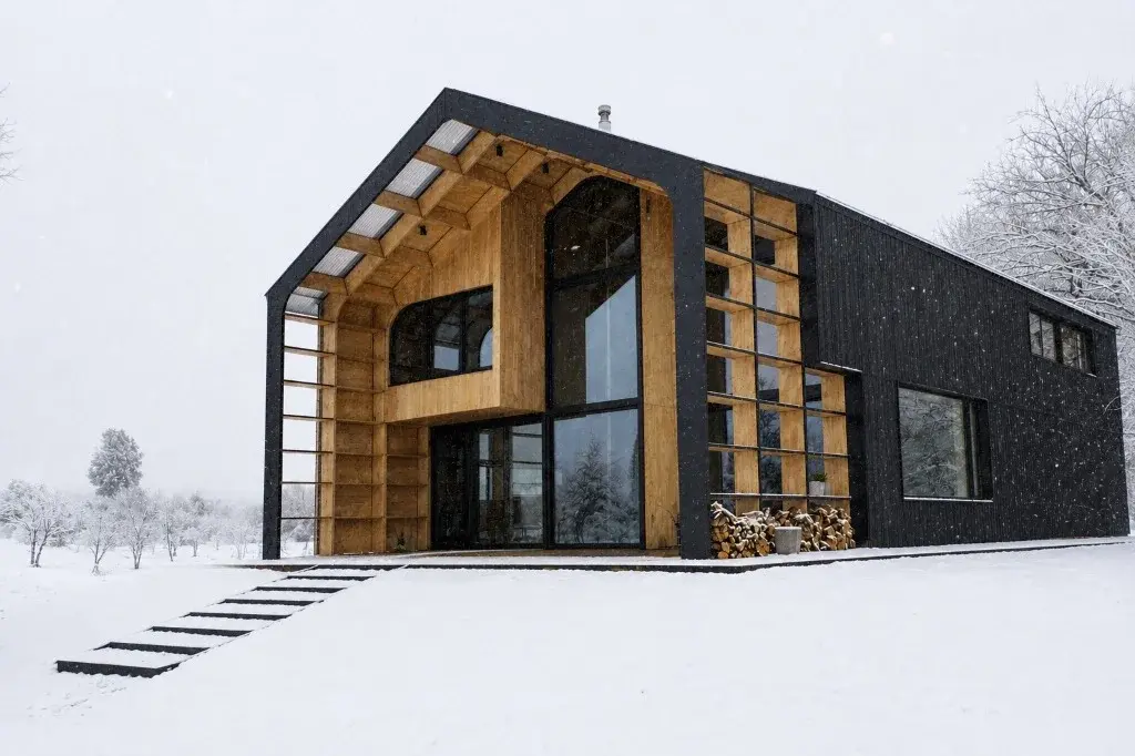 Casa Nórdica — Arquitectura contemporánea en madera en Trevelin, Patagonia